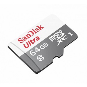 כרטיס זכרון Sandisk 64GB קלאס 10 מהיר