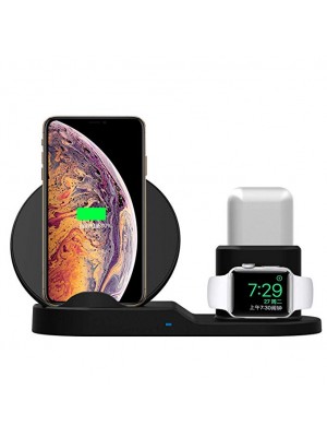 עמדת טעינה אלחוטית למוצרי Apple - שעון , אוזניות ואייפון